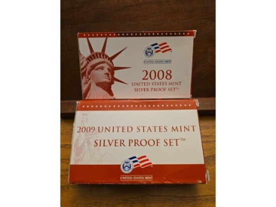 2008,09 SILVER PROOF SETS