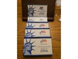 1999,2000,04,05,06 PROOF SETS