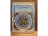 1883 3-CENT NICKEL PCGS PR65
