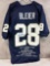 Rocky Bleier signed Notre Dame stat jersey, JSA