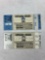 (2) 1948 Cleveland Indians World Series Ticket Stubs - Game 3 & Game 4