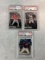 Bichette, Alvarez, Dominguez PSA 10 Rookie Card lot Prizm & Optic