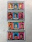 (4) 1970-71 Topps Basketball Leader Cards - West, Alcindor