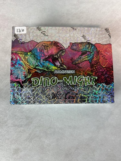 2023 Wild Card Football Dino-Might Hobby Box sealed