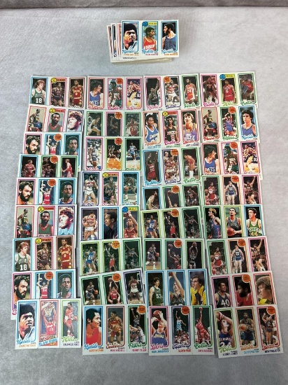 (90+) 1980-81 Topps Basketball Cards - Un-Perforated