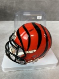 A.J. Green Signed Bengals Mini Helmet - Beckett COA