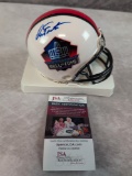 Dan Fouts Signed Hall of Fame Mini Football Helmet - JSA