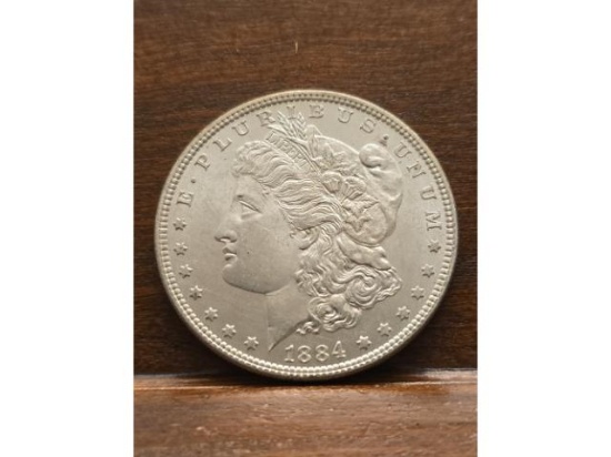 1884 MORGAN DOLLAR BU