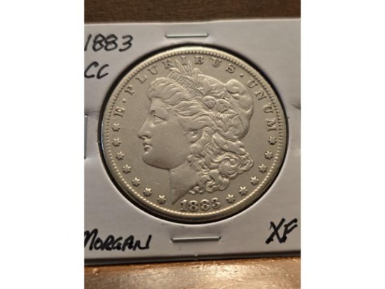 1883CC MORGAN DOLLAR XF