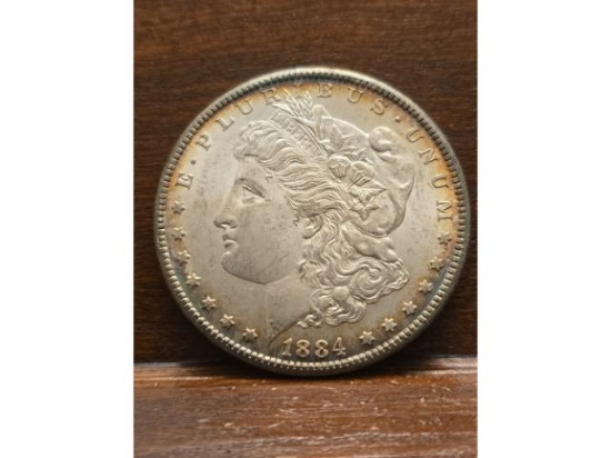 1884CC MORGAN DOLLAR BU