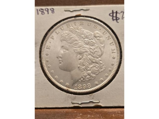 1898 MORGAN DOLLAR BU
