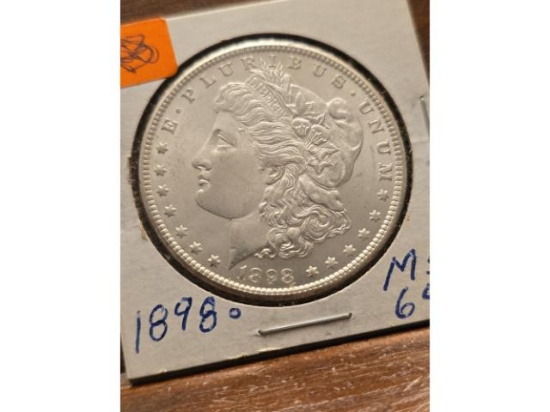 1898O MORGAN DOLLAR BU