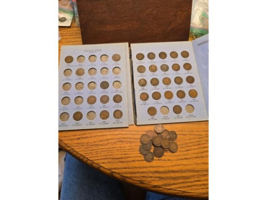 51 INDIAN HEAD CENTS INCLUDING 1867,69,76