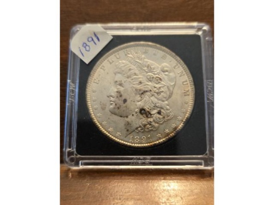 1891 MORGAN DOLLAR BU