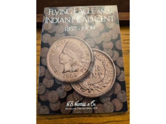 FOLDER WITH 22 DIFFERENT INDIAN HEAD CENTS