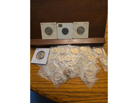 51 PROOF JEFFERSON NICKELS 1961-64