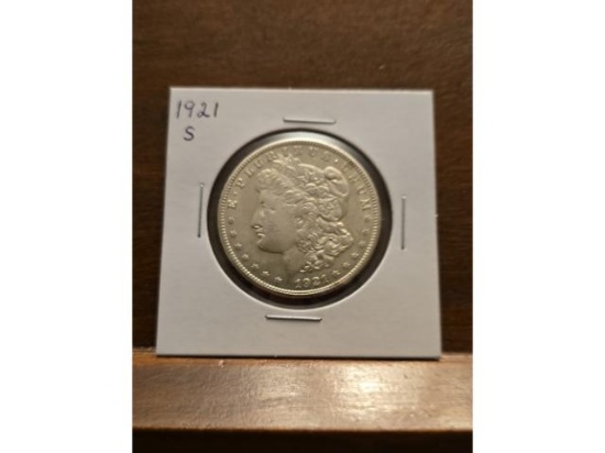 1921S MORGAN DOLLAR