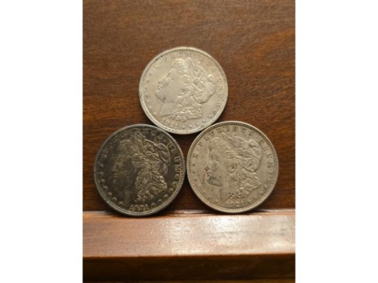 3-1921 MORGAN DOLLARS