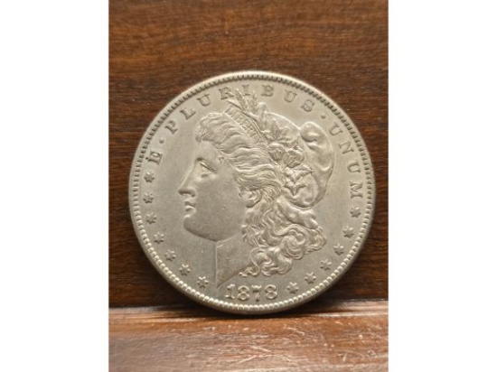 1878S MORGAN DOLLAR AU