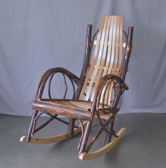 Full Size Hickory Rocking Chair