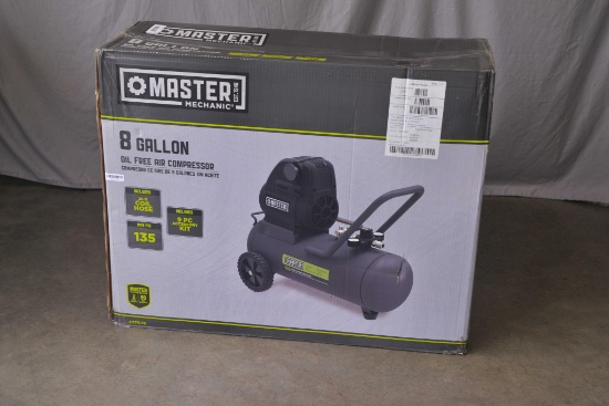 8 Gallon Oil Free Air Compressor