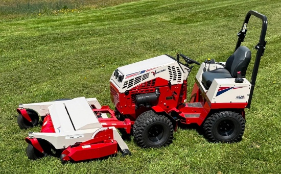 New Ventrac 4520P Tractor with MS600 60â€ Finish Mower, Kawasaki 31 HP Fuel-Injected Engine,