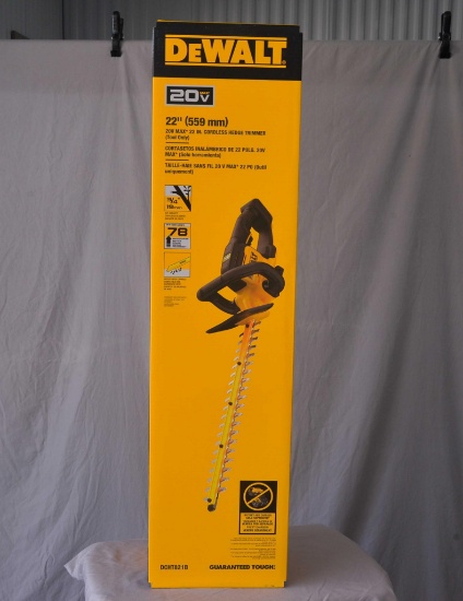 Dewalt 20V 22-inch Cordless Hedge Trimmer (Tool Only)