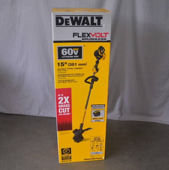 Dewalt Flex Volt 60V Trimmer
