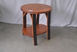 Barrel End Table