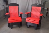 2 Red and Black Gliders