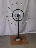 Junk Art Garden Pinwheel