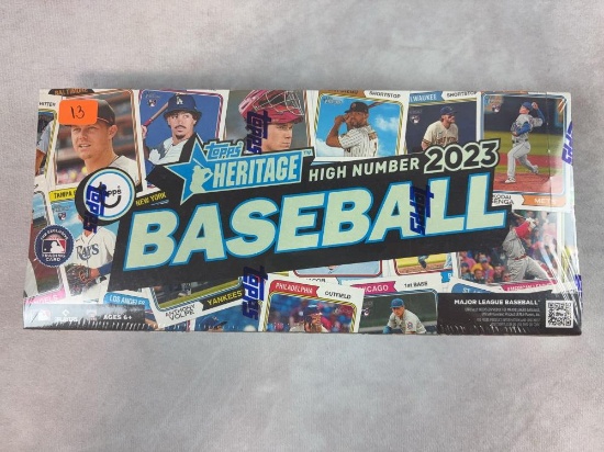 2023 Topps Heritage High Number Hobby Box Factory sealed