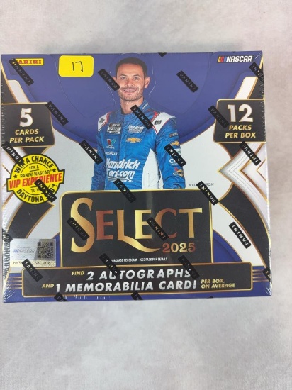 2025 Panini Select NASCAR Racing Hobby Box Factory Sealed