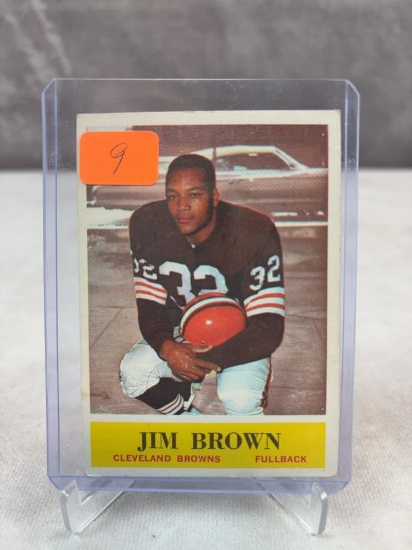 Jim Brown 1964 Philadelphia card, VGG-VG+