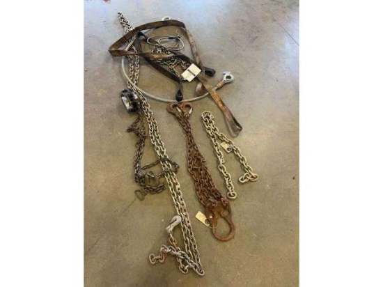 Cables, straps, misc chains