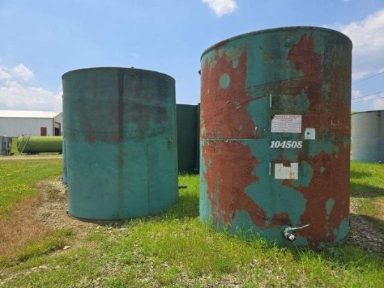 (2) Oil tanks- 100BBL