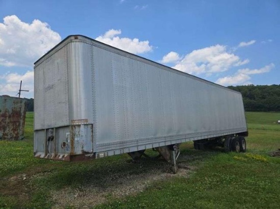 40' storage van trailer- no title