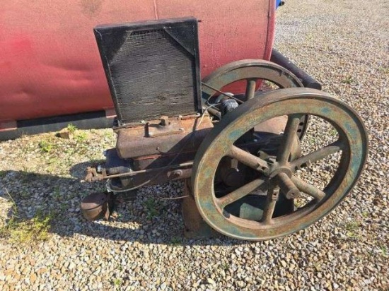 Fairbanks hit & miss pump jack engine- restored