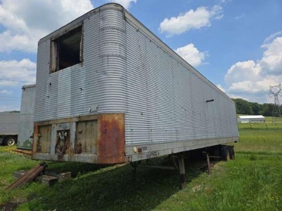 40' storage van trailer- no title