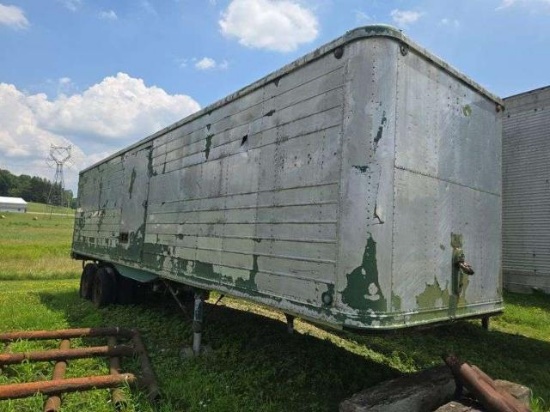 32’ storage van trailer- no title