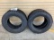 (2) CARLISLE MULTI TRAC C/S 25X10.50-14 TIRES