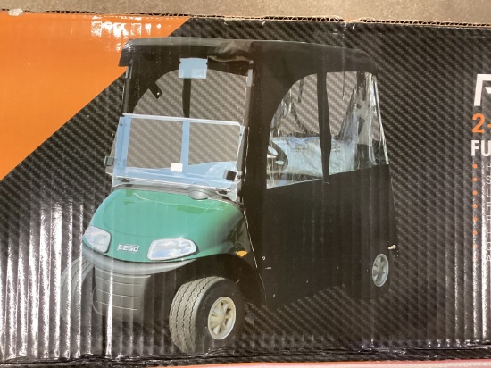 2 PASSENGER RXV DELUXE ENCLOSURE (GREEN)