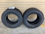 (2) CARLISLE MULTI TRAC C/S 25X10.50-14 TIRES