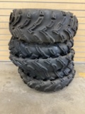 (5) KENDA 25X10-12 TIRES