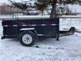 6'X8' ASSEMBLED STEEL TRAILER
