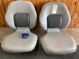 (2) ATTWOOD BOAT SEATS