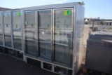 Hussmann 3 Door Cooler/Freezer