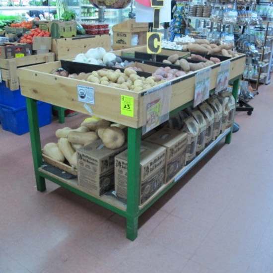 dry produce table