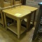 wooden tables