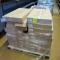 9 pallets of new misc leftover Lozier shelving parts